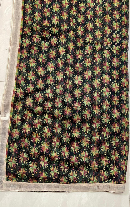 Phulkari jaal dupatta