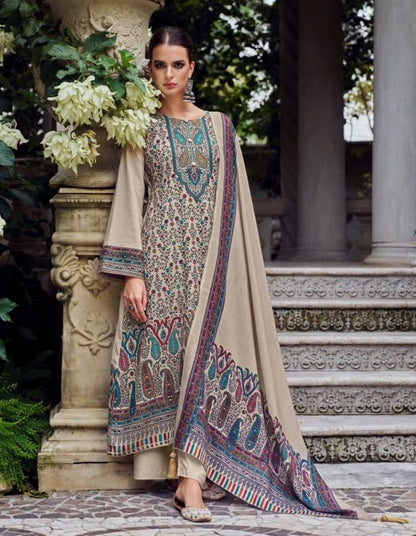 pashmina woven suit